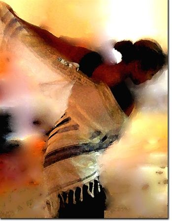 Jewish woman dancing